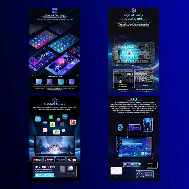 Android 15 Carplay 4G For Ford Explorer 5 2011 - 2019 Car Radio Multimedia Video Player Navigation stereo GPS No 2din 2 din dvd