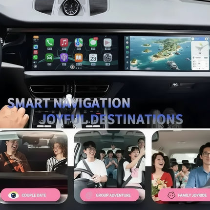 Multimedia Video Auto Player For Porsche Macan 2018-2024 GPS Carplay12.3inch + 12.3inch Screen  Android 14 Car Radio Head Unit