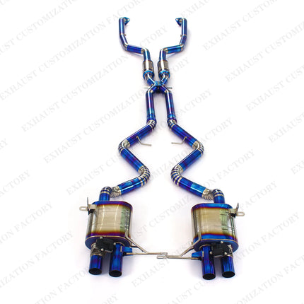 Valvetronic Exhaust System for 2009-2013 BMW M3 E90 E92 E93 4.0L with Valve Controller Kit Customized Exhaust