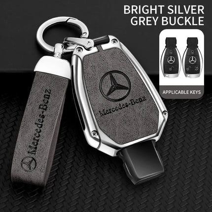 Car Zinc Alloy Key Case Bag Metal Key Shell For Mercedes-Benz A B C E G S V Class GLA GLC GLE GLK Vito Sprinter SL SLK Viano ML