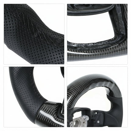 Real Carbon Fiber Steering Wheel For Land Rover Range Rover Sport 2014-2022 L494  Car Steering Wheel Interior Car Accessories