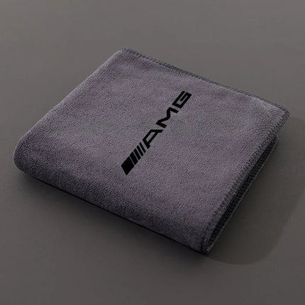 For Mercedes-Benz AMG CLA CES CLS GLK CLK SLS CLG GLE GLC Microfiber Towel Car Wash Cleaning Drying Cloth Auto Towel Accessories