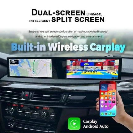 21 inch Car Radio For BMW 5 Series F10 F11 X5 X6 NBT 2011-2017 G30 G38 System CarPlay Android Auto Multimedia Player Screen HU