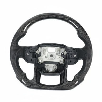 Real Carbon Fiber Steering Wheel For Land Rover Range Rover Sport 2014-2022 L494  Car Steering Wheel Interior Car Accessories