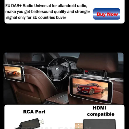 Android 14 Car Multimedia Player Carplay For Audi A4 B8 A5 Car Video Players Multimedia GPS Wireless CarPlay no 2din DSP 5G WIFI