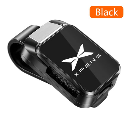 Car Sun Visor Glasses Clips One-hand Pressing Eyeglasses Holder storage