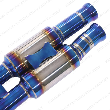 Catback Exhaust System for Mercerdes Benz CLS 63 AMG 5.5L Titanium Exhaust Pipe Performance Muffler Customizable Remote Control