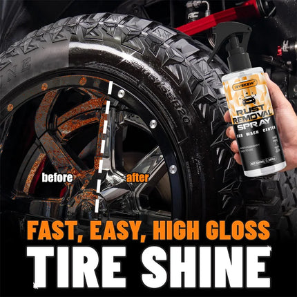 100ML home use Universal Rust Remover Revitalizing Spray for Car Wheels & Metal Surfaces, Strong Decontamination, Smooth & Relia