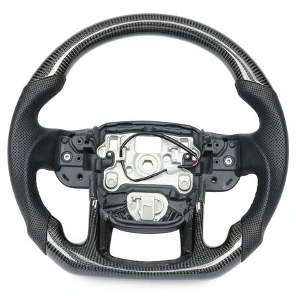 Real Carbon Fiber Steering Wheel For Land Rover Range Rover Sport 2014-2022 L494  Car Steering Wheel Interior Car Accessories