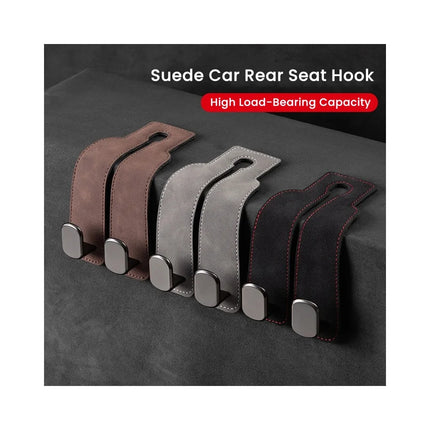 2 in 1 Car Hook For Car Rear Seat Back Hooks Headrest Hanger Clip Universal Double Hooks Holder Storage Car Interior Accessories