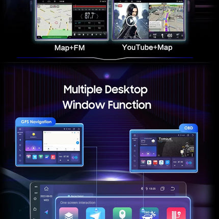 Android 15 Carplay 4G For Ford Explorer 5 2011 - 2019 Car Radio Multimedia Video Player Navigation stereo GPS No 2din 2 din dvd