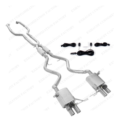 Valvetronic Exhaust System for 2009-2013 BMW M3 E90 E92 E93 4.0L with Valve Controller Kit Customized Exhaust