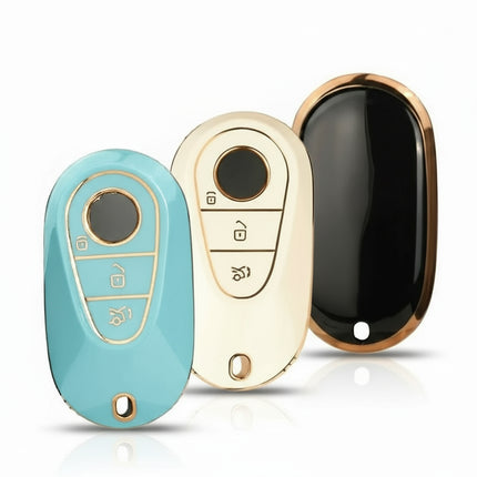 TPU Car Key Case Cover Shell-Mercedes Benz C S Class W223 W206 S260L S350L S400L S450L S500L S480 S580 2020 2021 2022