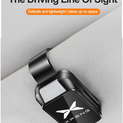 Car Sun Visor Glasses Clips One-hand Pressing Eyeglasses Holder storage