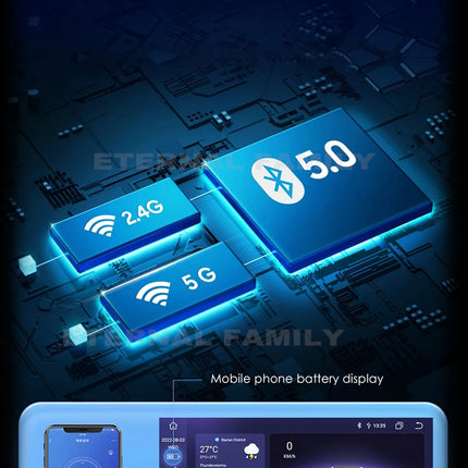 Android 14 Car Multimedia Player Carplay For Audi A4 B8 A5 Car Video Players Multimedia GPS Wireless CarPlay no 2din DSP 5G WIFI