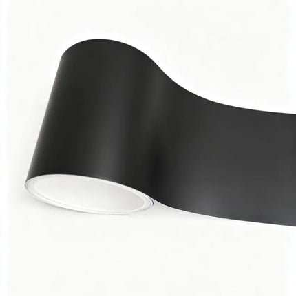 Car Vinyl Wrap Strip Tape Gloss Black Wrap Foil Kit Anti Scratch Window Door Protection Film 10cmX3/5/10M Car Accessories