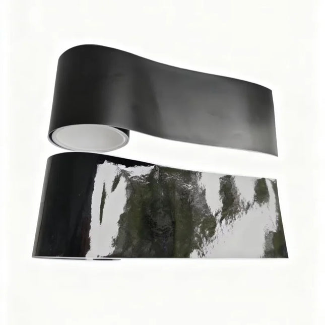 Car Vinyl Wrap Strip Tape Gloss Black Wrap Foil Kit Anti Scratch Window Door Protection Film 10cmX3/5/10M Car Accessories