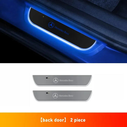 Car LED Wireless Threshold Light For Mercedes Benz A B C E S V Class GLB GLC GLE Pilot SLK SLC ML SL Vito AMG Sprinter W176 W205