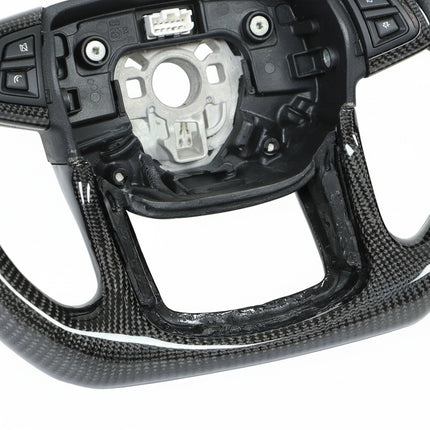 Real Carbon Fiber Steering Wheel For Land Rover Range Rover Sport 2014-2022 L494  Car Steering Wheel Interior Car Accessories