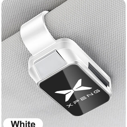 Car Sun Visor Glasses Clips One-hand Pressing Eyeglasses Holder storage