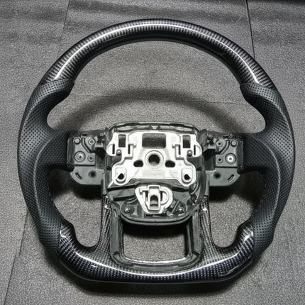 Real Carbon Fiber Steering Wheel For Land Rover Range Rover Sport 2014-2022 L494  Car Steering Wheel Interior Car Accessories