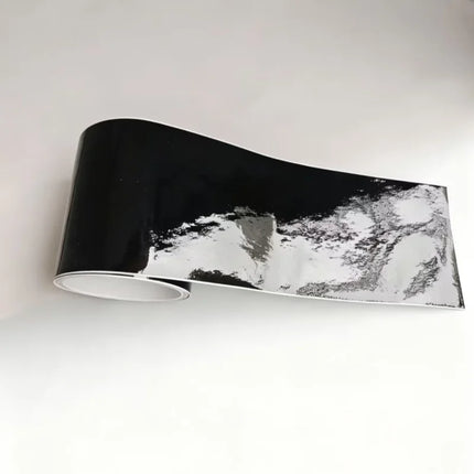 Car Vinyl Wrap Strip Tape Gloss Black Wrap Foil Kit Anti Scratch Window Door Protection Film 10cmX3/5/10M Car Accessories