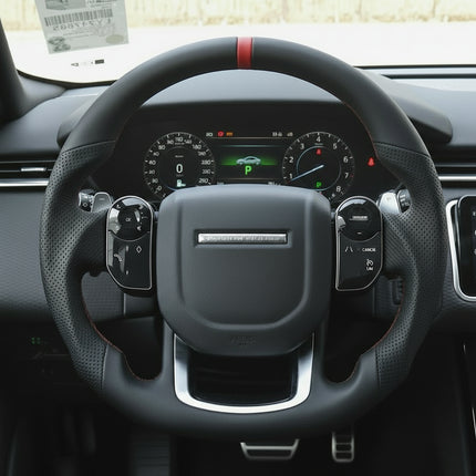 Heated Full Leather Steering Wheel For Land Rover Range Rover Sport 2014-2022 L494  Car Steering Wheel Interior Car Accessories