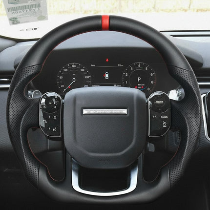 Heated Full Leather Steering Wheel For Land Rover Range Rover Sport 2014-2022 L494  Car Steering Wheel Interior Car Accessories