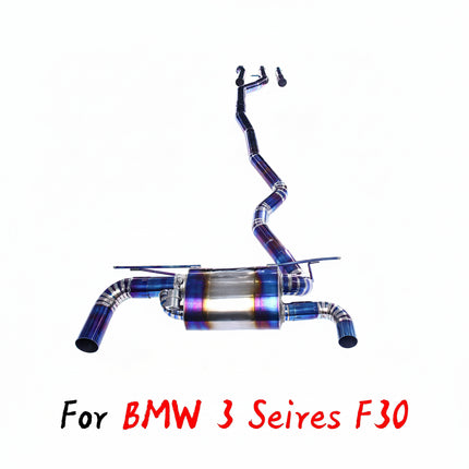 For BMW 3 Series F30 / F35 N20 / B48 316 318 320 325 330 335 Car Catback Exhaust Pipe Taibosi Performance Electric Valve Muffler