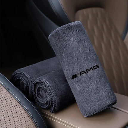 For Mercedes-Benz AMG CLA CES CLS GLK CLK SLS CLG GLE GLC Microfiber Towel Car Wash Cleaning Drying Cloth Auto Towel Accessories