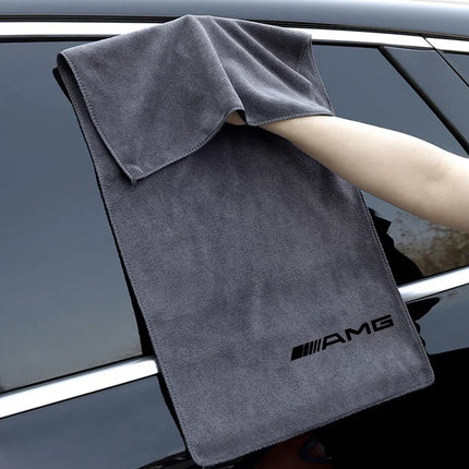 For Mercedes-Benz AMG CLA CES CLS GLK CLK SLS CLG GLE GLC Microfiber Towel Car Wash Cleaning Drying Cloth Auto Towel Accessories
